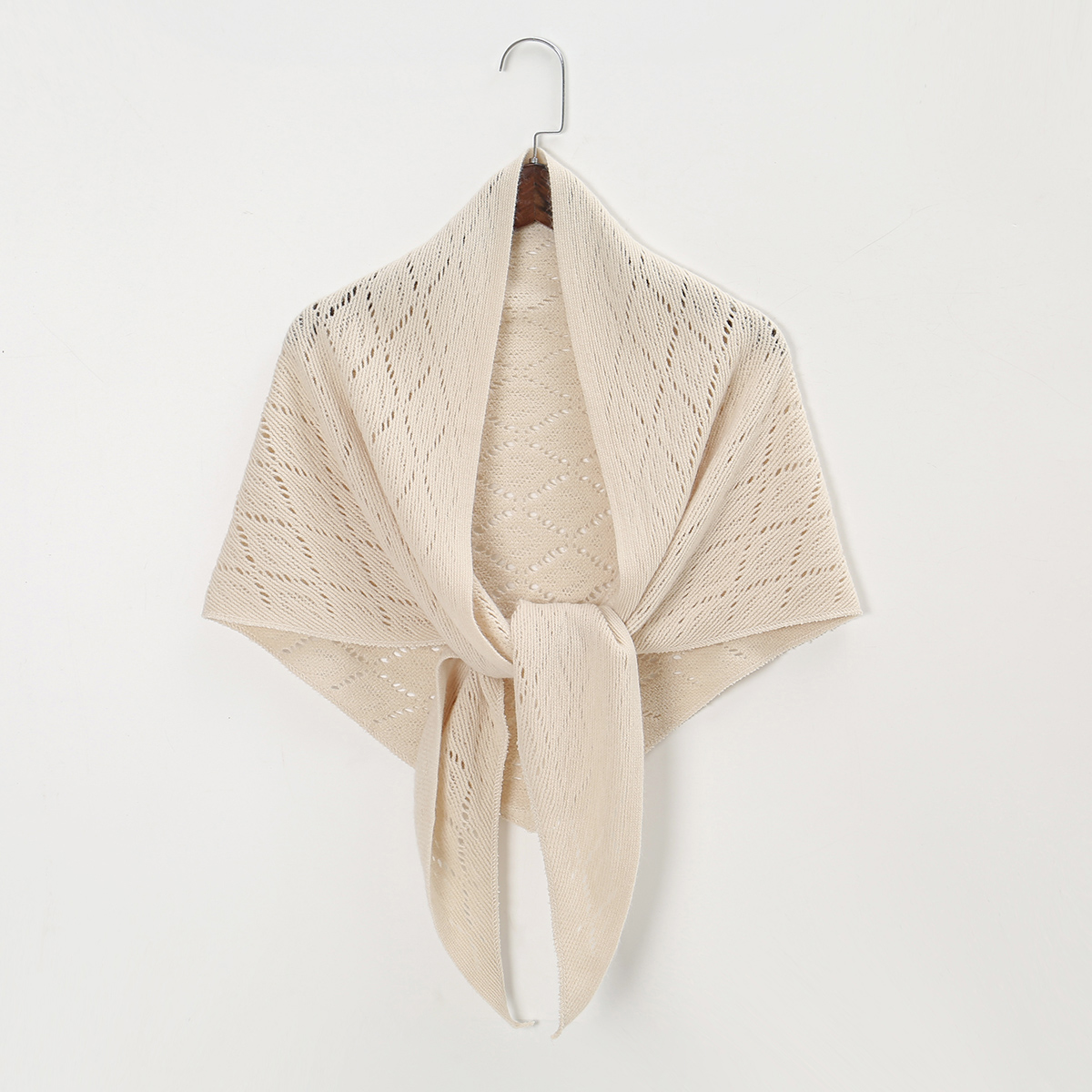 Shawl Wrap Winter - Üçgen Şekli Çizgili şal oymak Sonbahar