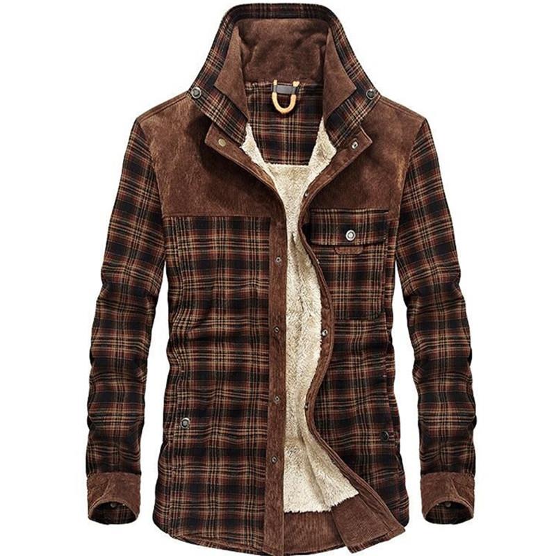 Erkek Vintage Ekose Shearling  - Flannel Shirt Lined incelemesi ve fiyatı