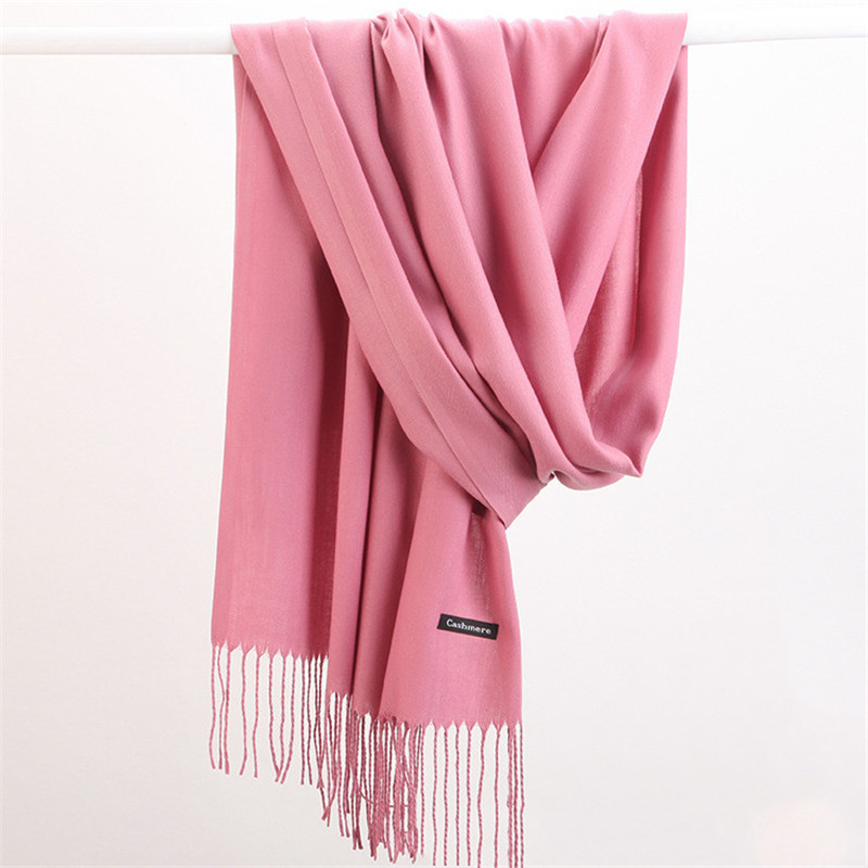Moda Düz Renk 2023 Kadın Eşarp - Shawl Wrap Winter incelemesi ve fiyatı