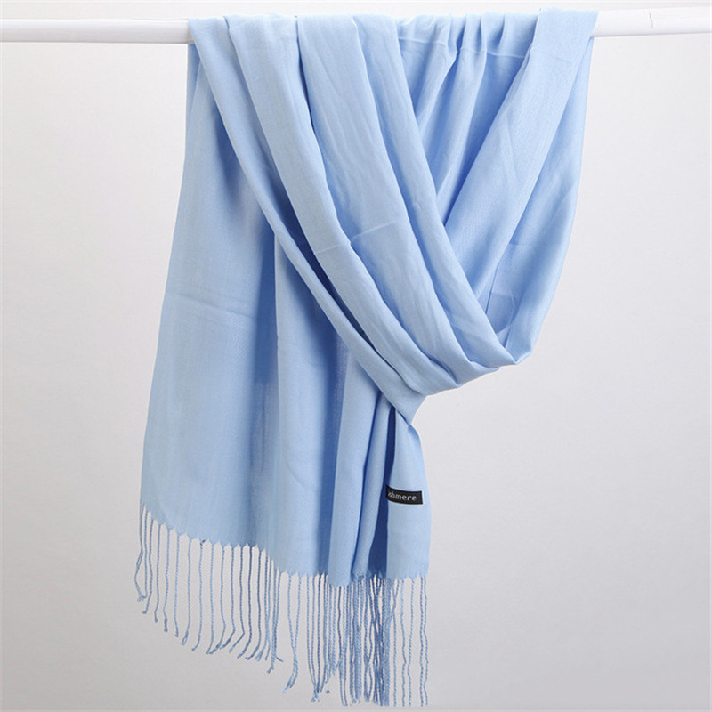 Moda Düz Renk 2023 Kadın Eşarp - Shawl Wrap Winter incelemesi ve fiyatı