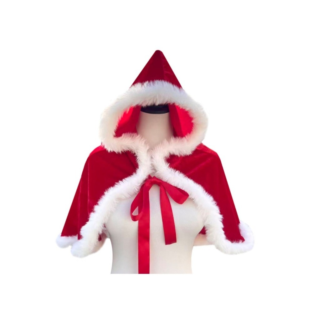 Kadınlar için Noel Kadife Kapü - Shawl Wrap Winter incelemesi ve fiyatı
