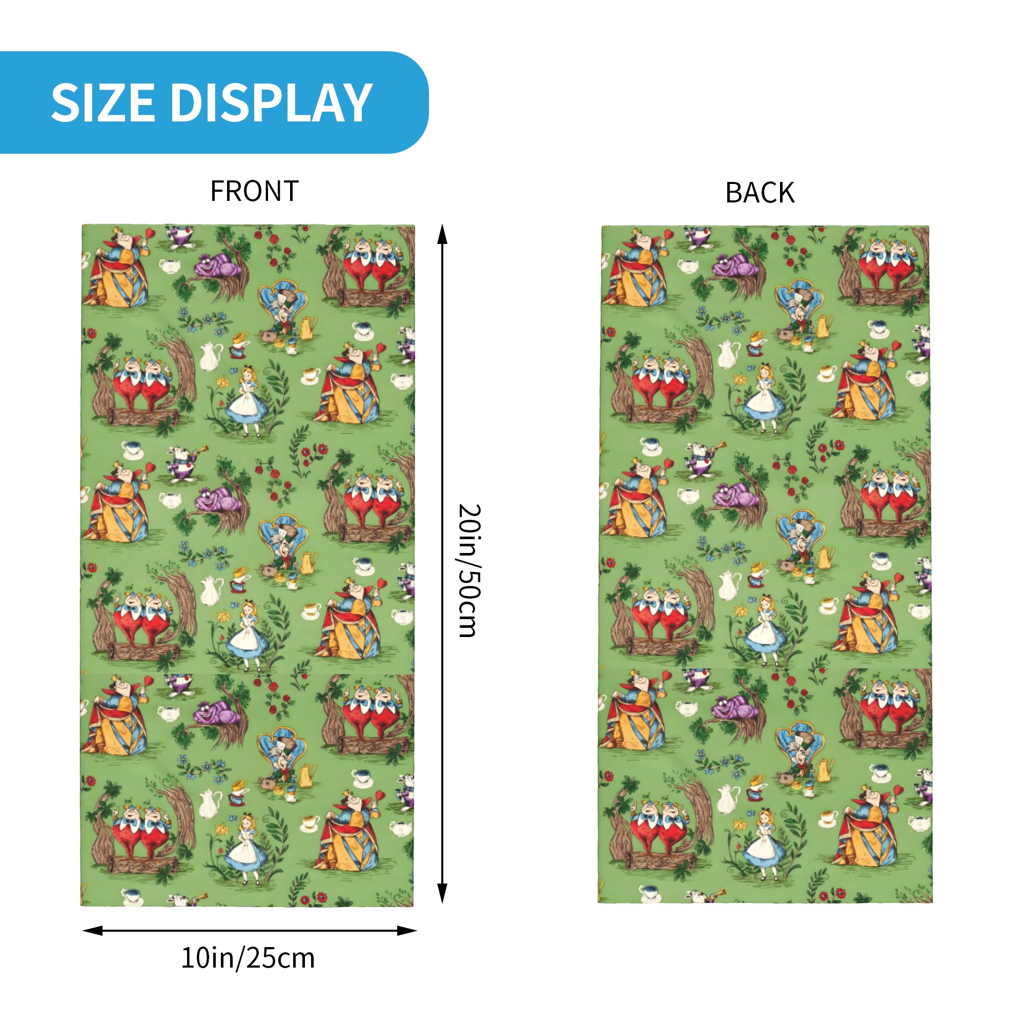 Özel A-Alice in W-Wonderland B - Neck Gaiter Fleece incelemesi ve fiyatı