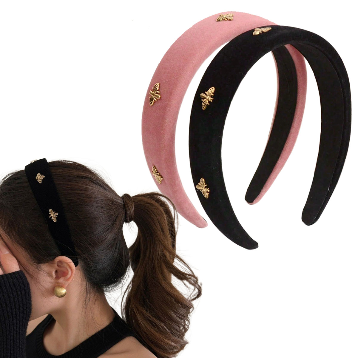 Kadınlar için Little Bee Siyah - Winter Headband Fleece incelemesi ve fiyatı
